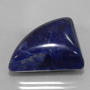 Sodalita Azul violeta natural de 19.69 ct, Forma elegante, Opaco