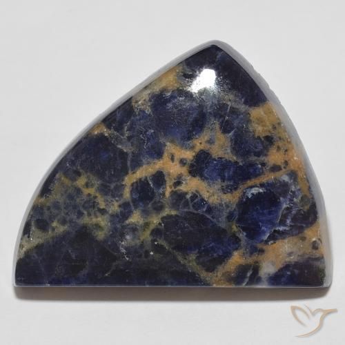 40.32ct Natural Azul marino intenso sodalita, Elegante, Opaco, Photo A