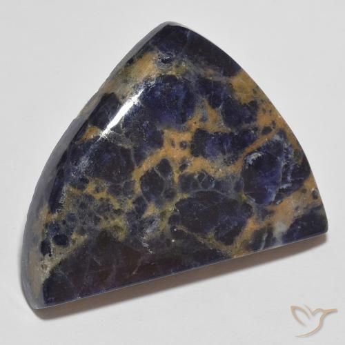 Sodalita Azul marino intenso natural de 40.32 ct, Elegante, Opaco