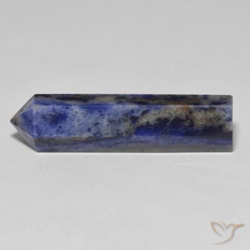 24.21ct Natural Blue Grey sodalita, Elegante, Opaco, Photo A