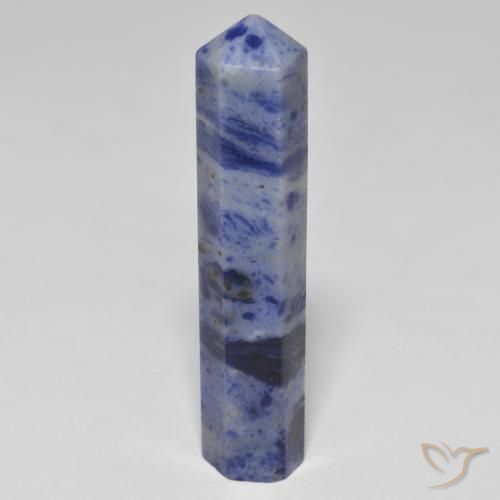 25.99ct Natural Azul grisáceo sodalita, Elegante, Opaco, Photo A