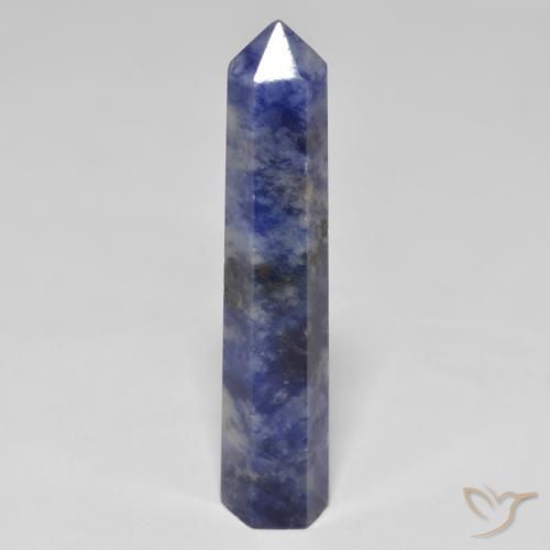 Sodalita Azul violeta natural de 18.57 ct, Elegante, Opaco