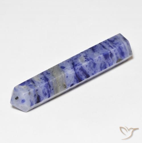 25.00ct Natural Azul grisáceo sodalita, Elegante, Opaco, Photo A