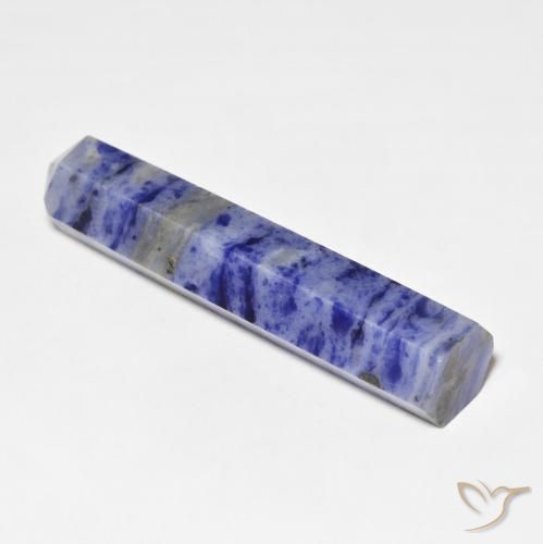 Sodalita Azul grisáceo natural de 25.00 ct, Elegante, Opaco