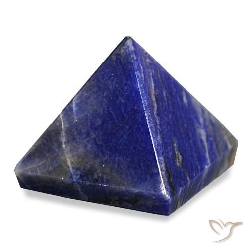 Sodalita azul marino natural de 100,28 ct, cuadrado, opaco