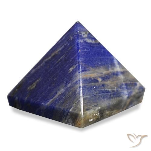 Sodalita azul marino natural de 100,28 ct, cuadrado, opaco