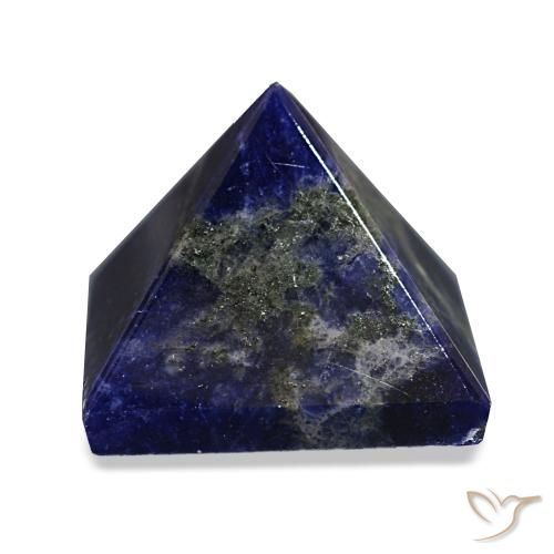 Sodalita azul multicolor natural de 85,94 ct, cuadrado, opaco