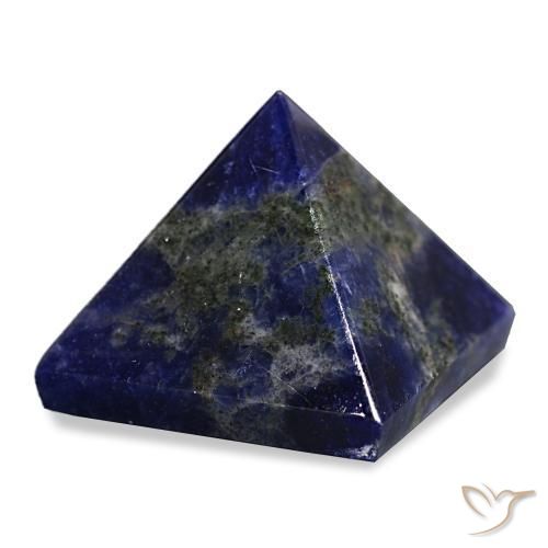 Sodalita azul multicolor natural de 85,94 ct, cuadrado, opaco
