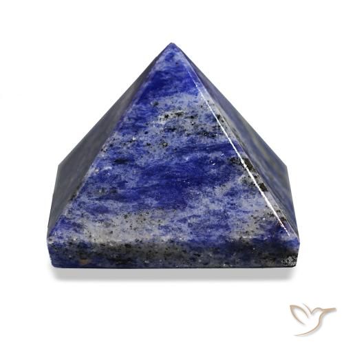 Sodalita Azul multicolor natural de 92.56 ct, Cuadrado, Opaco