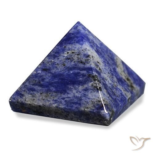 Sodalita Azul multicolor natural de 92.56 ct, Cuadrado, Opaco