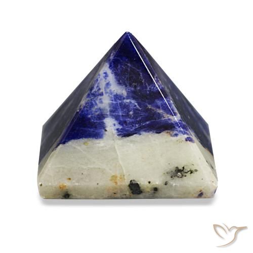 Sodalita Azul marino natural de 67.76 ct, Cuadrado, Opaco
