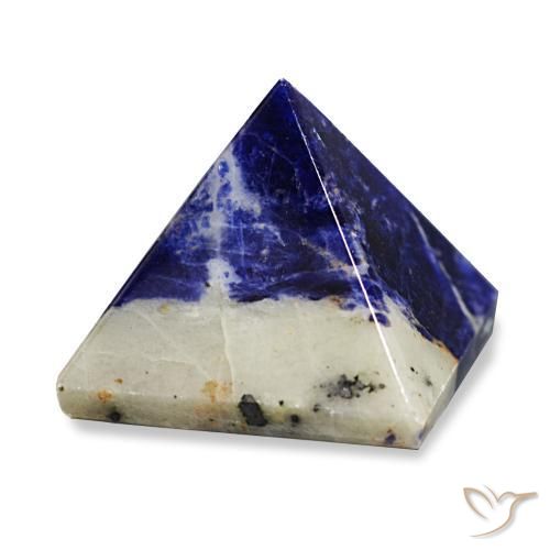 Sodalita Azul marino natural de 67.76 ct, Cuadrado, Opaco