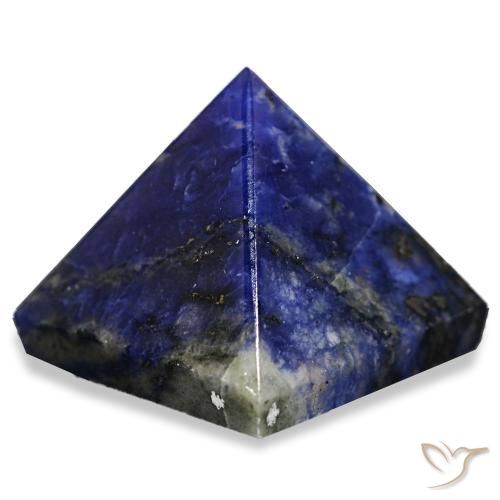 Sodalita Azul marino natural de 109.63 ct, Cuadrado, Opaco