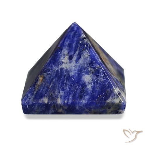 Sodalita Azul marino natural de 93.85 ct, Cuadrado, Opaco