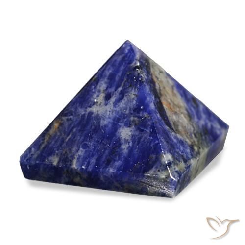 Sodalita Azul marino natural de 93.85 ct, Cuadrado, Opaco