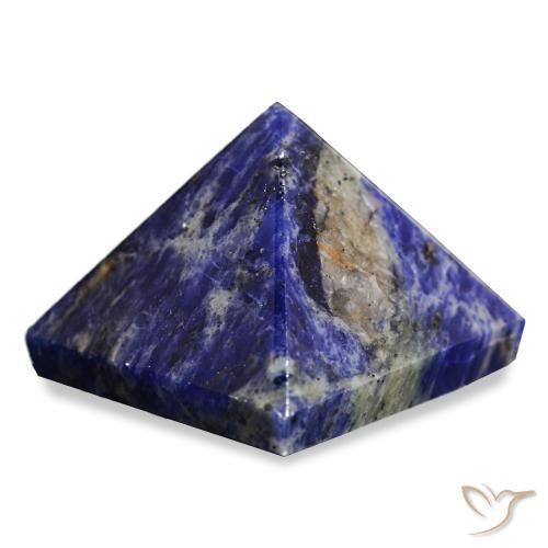Sodalita Azul marino natural de 93.85 ct, Cuadrado, Opaco