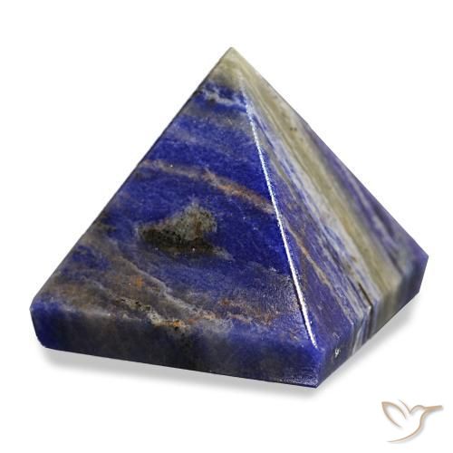 Sodalita Azul marino natural de 104.98 ct, Cuadrado, Opaco