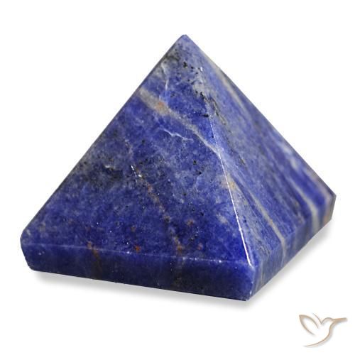 Sodalita gris azul claro natural de 103,79 ct, cuadrado, opaco