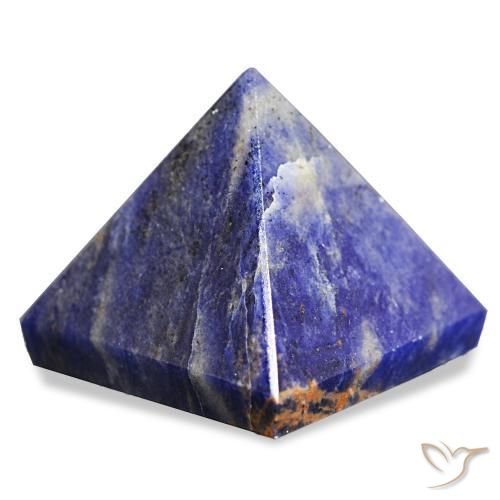 Sodalita gris azul claro natural de 103,79 ct, cuadrado, opaco