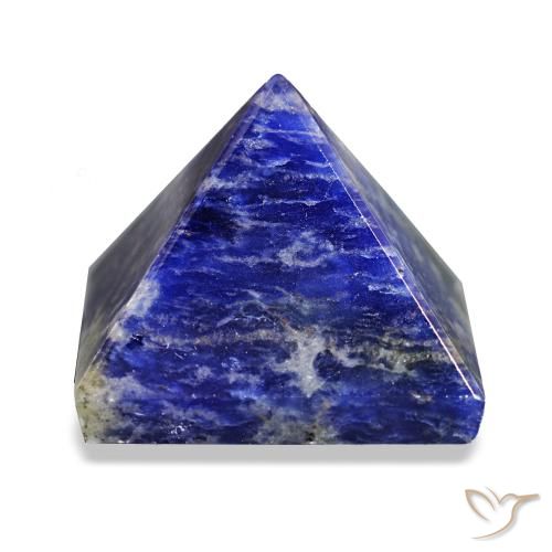 Sodalita Azul multicolor natural de 90.73 ct, Cuadrado, Opaco