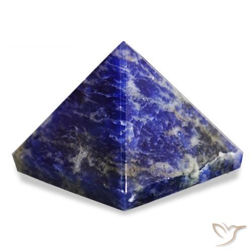 Sodalita Azul multicolor natural de 90.73 ct, Cuadrado, Opaco