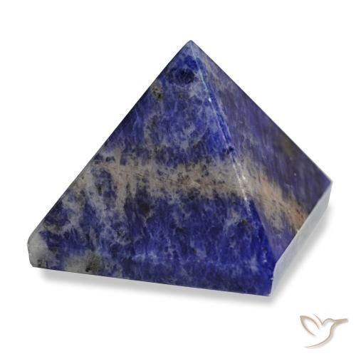 Sodalita azul natural de 81,65 ct, cuadrado, opaco