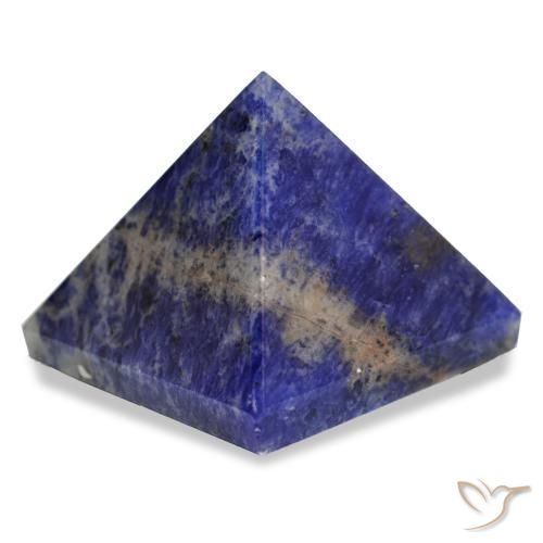 Sodalita azul natural de 81,65 ct, cuadrado, opaco