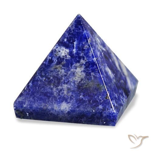 Sodalita Azul marino natural de 82.80 ct, Cuadrado, Opaco