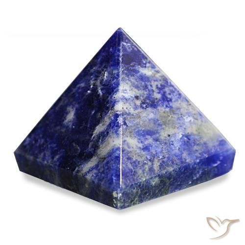 Sodalita Azul marino natural de 82.80 ct, Cuadrado, Opaco