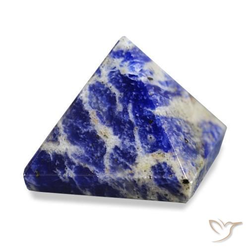 Sodalita Azul multicolor natural de 82.12 ct, Cuadrado, Opaco