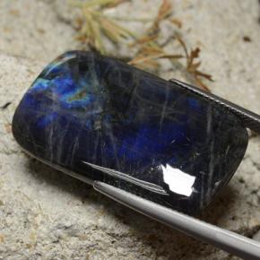 Espectrolita Multicolor natural de 24.96 ct, Corte Cojín, Opaco