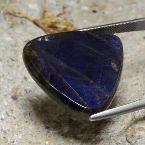 Espectrolita multicolor natural de 23,11 ct, trillón, opaco