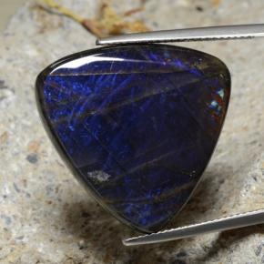 Espectrolita multicolor natural de 23,11 ct, trillón, opaco