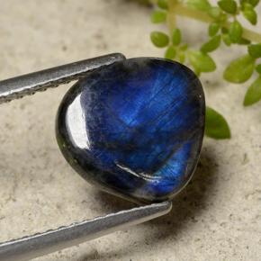 Espectrolita Multicolor natural de 2.60 ct, Forma elegante, Opaco