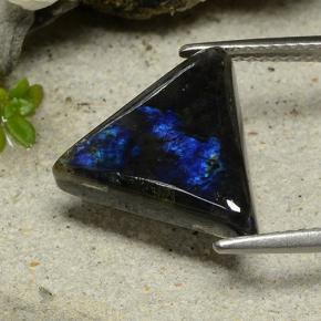 Espectrolita Multicolor natural de 4.53 ct, Trillón, Opaco