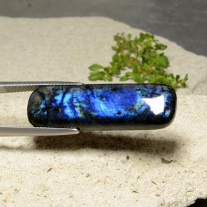 Espectrolita Multicolor natural de 20.47 ct, Corte Cojín, Opaco