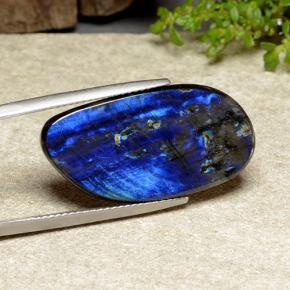 Espectrolita multicolor natural de 11,70 ct, forma elegante, opaco