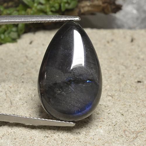 14.15ct Natural Multicolor Espectrolita, En forma de pera, Opaco
