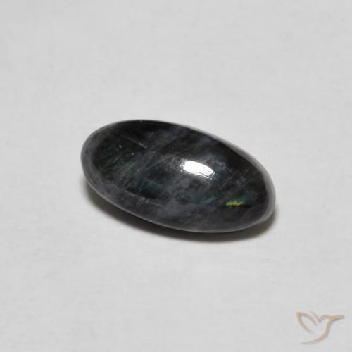 Espectrolita Multicolor natural de 0.71 ct, Ovalada, Opaco