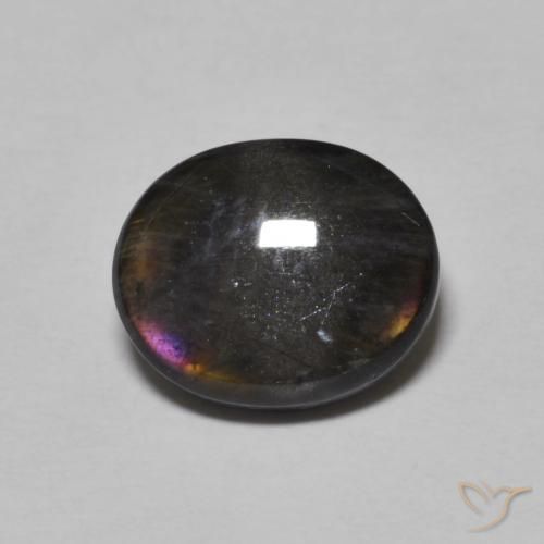 2.27ct Natural Multicolor Espectrolita, Ovalada, Opaco