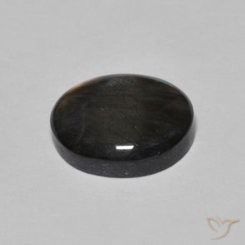 Espectrolita Multicolor natural de 2.27 ct, Ovalada, Opaco