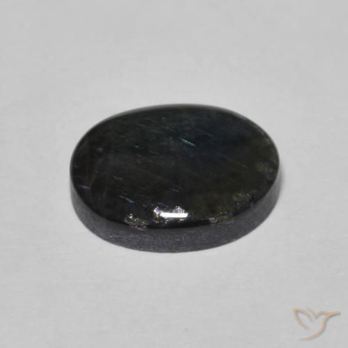 Espectrolita Multicolor natural de 2.12 ct, Ovalada, Opaco