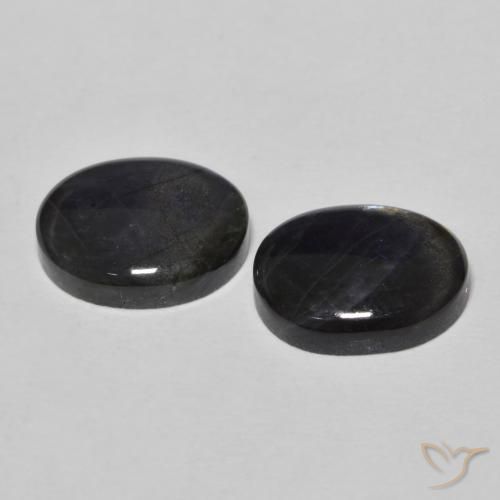 Gemas de Espectrolita Multicolor natural de 4.24 ct, Ovalada, Opaco