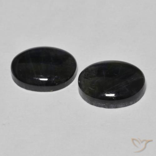Gemas de Espectrolita Multicolor natural de 4.15 ct, Ovalada, Opaco