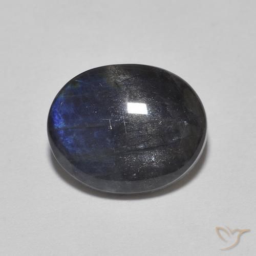 2.13ct Natural Multicolor Espectrolita, Ovalada, Opaco