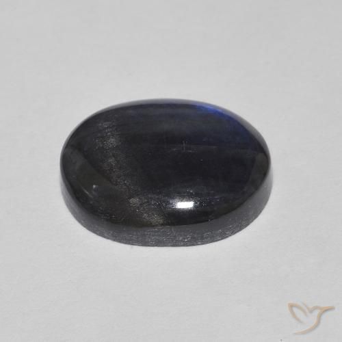Espectrolita Multicolor natural de 2.13 ct, Ovalada, Opaco