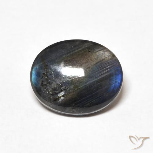 1.93ct Natural Multicolor Espectrolita, Ovalada, Opaco