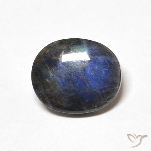 1.96ct Natural Multicolor Espectrolita, Ovalada, Opaco