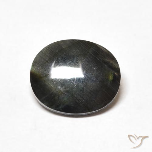 1.72ct Natural Multicolor Espectrolita, Ovalada, Opaco