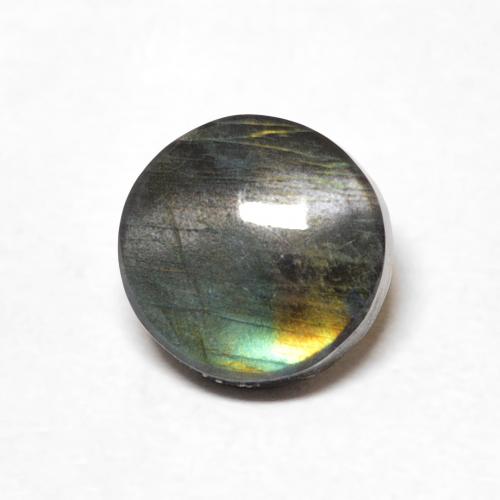 1.34ct Natural Multicolor Espectrolita, Redondo, Opaco